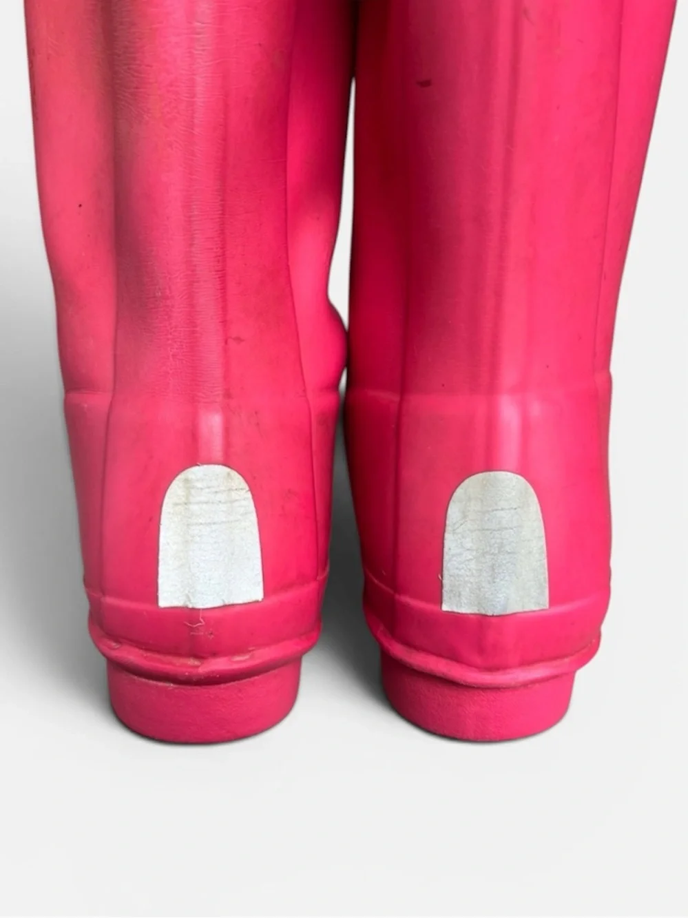 Hunter Girl’s Original Mid-Calf Rubber Rain Boot in Pink Size US 5; EU 36